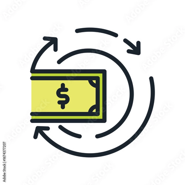 Obraz Line icon Vector illustration design