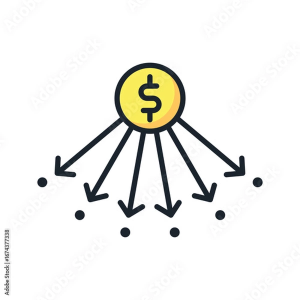 Obraz Line icon Vector illustration design