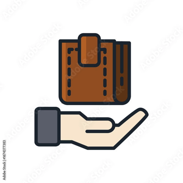 Obraz Line icon Vector illustration design