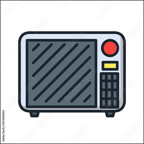 Obraz Kitchen Icon Object Vector Illustration Design