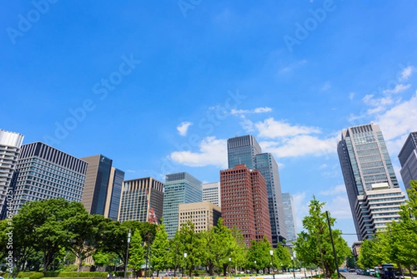 Fototapeta 東京の風景　大手町周辺