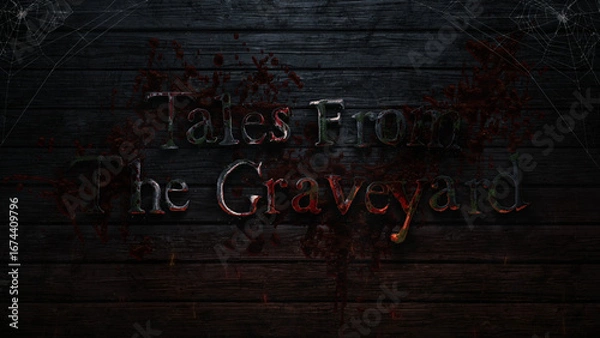 Fototapeta Spooky Titles