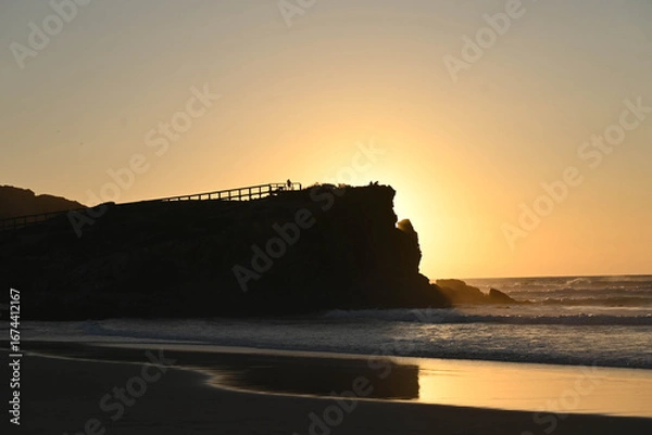 Obraz sunset on the beach
