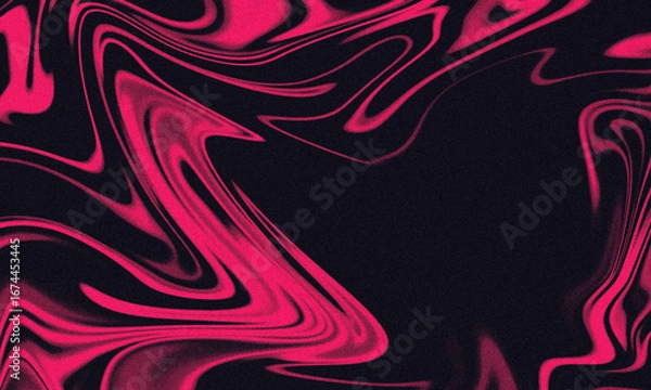 Obraz Red and black background noise texture with multicolored abstract pattern
