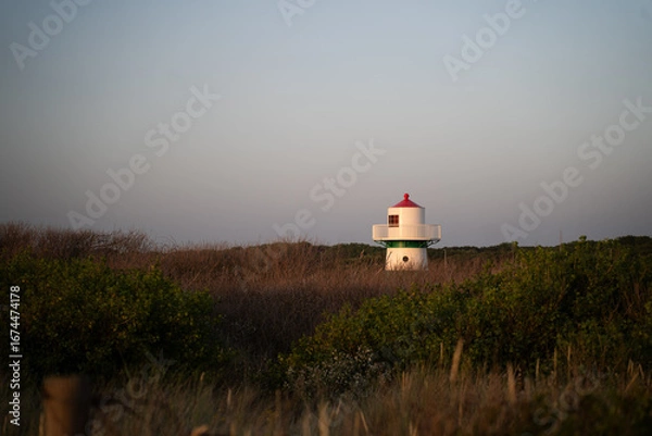 Obraz a lighthouse that stands in the field