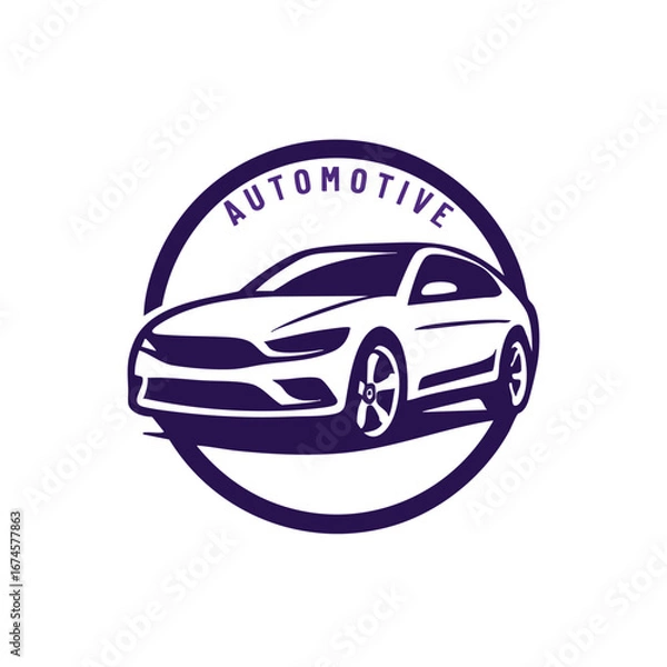 Obraz Car service auto garage logo vector