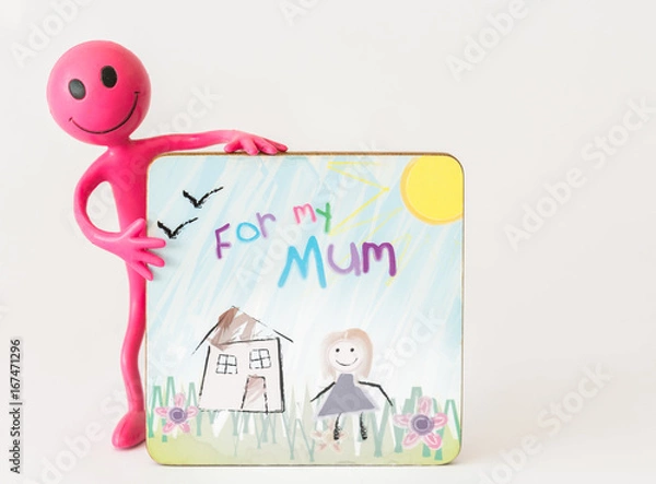 Obraz Purple Figure Reminders