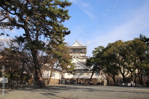 Obraz 北九州市の小倉城風景