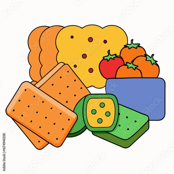 Obraz bread and butter