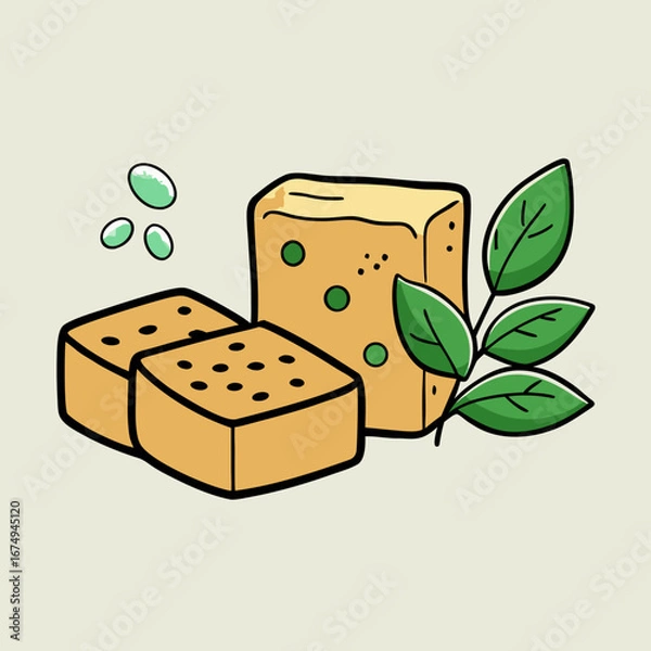 Obraz two pieces of cheese