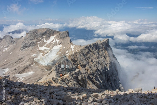 Fototapeta Zugspitze Ausblick