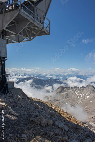Fototapeta Zugspitze Ausblick