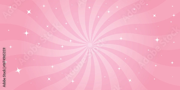 Obraz Abstract swirl starburst background with sparkles