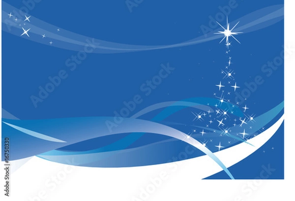 Obraz Weihnachtslandschaft