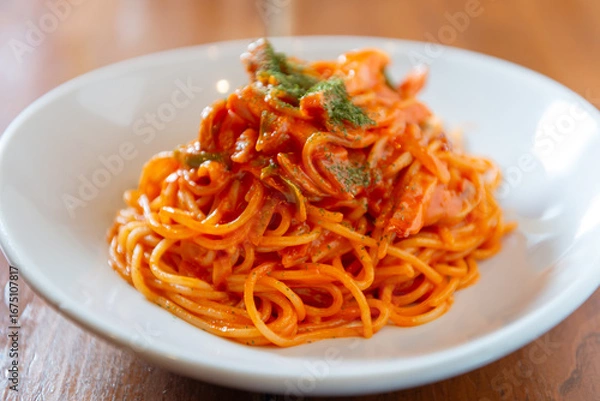 Fototapeta スパゲッティ、ナポリタン