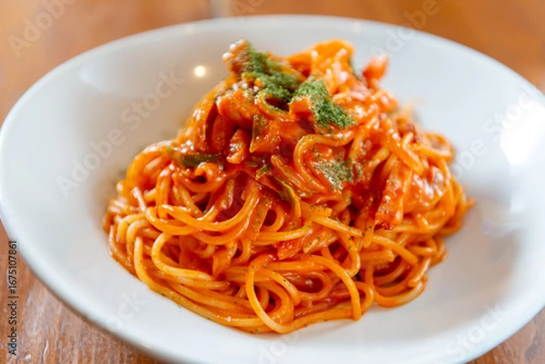 Fototapeta スパゲッティ、ナポリタン