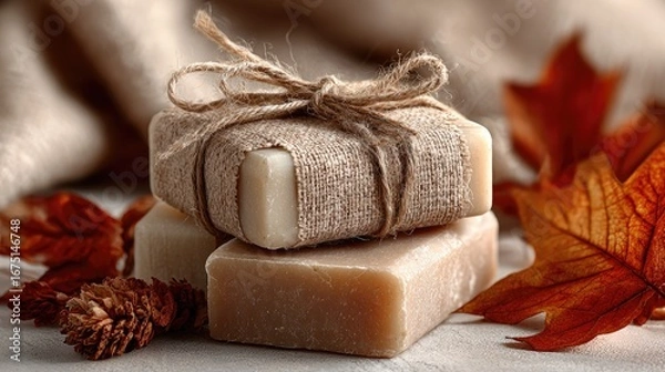 Obraz Autumnal handmade soaps