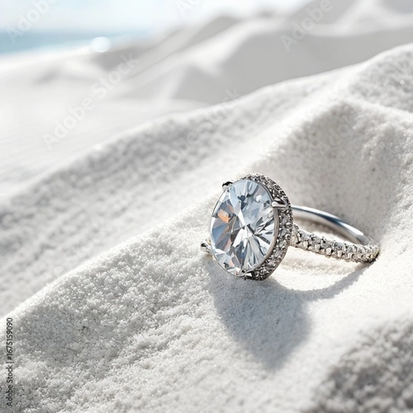 Obraz heart on the sand