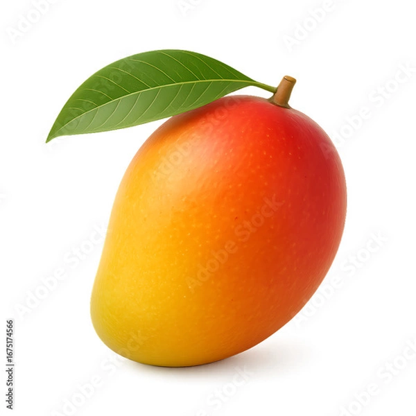 Fototapeta peach with leaf