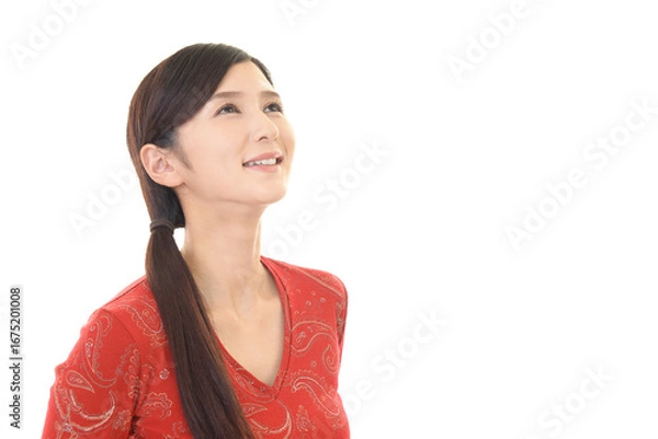 Obraz 笑顔の女性