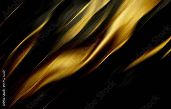 Fototapeta abstract yellow black background with rays light, color gradient motion blurred. use for empty studio room backdrop wallpaper showcase or product your. copy space for text.