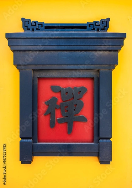 Obraz chinese lantern on a wall