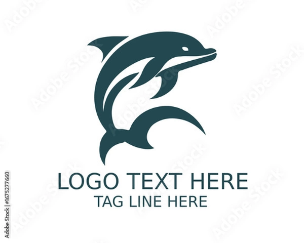Obraz Dolphin Logo Design