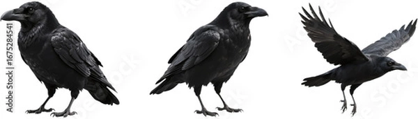 Obraz カラス　動物　生き物　黒