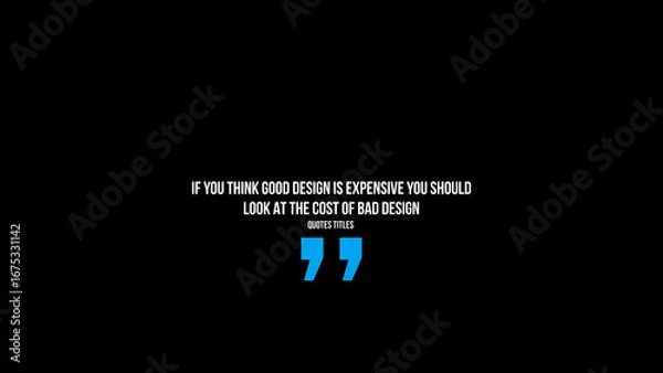 Fototapeta Quotes Title 6