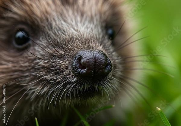 Obraz 緑の瞳と小さな鼻