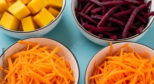 Obraz 彩り野菜の調べ