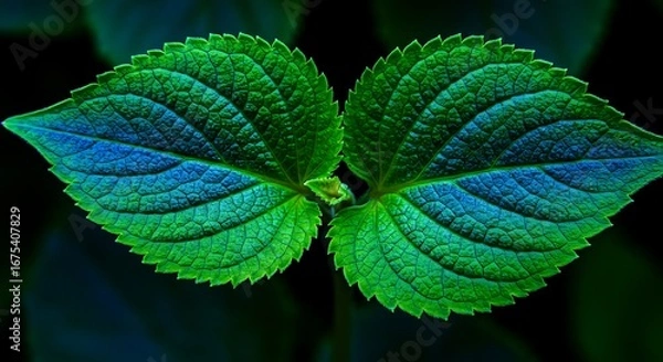 Obraz 緑青の囁き