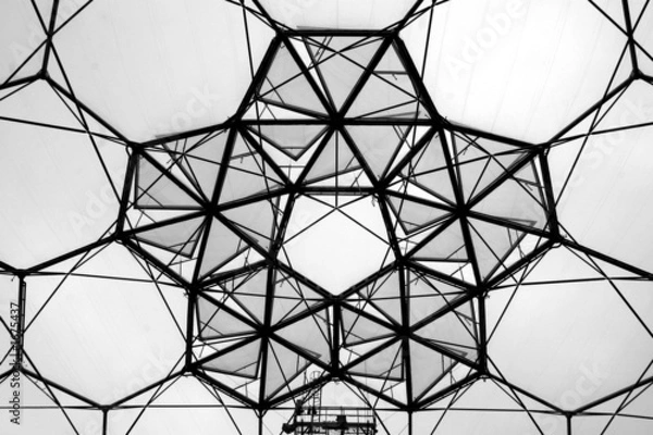 Fototapeta eden project, cornwall, uk