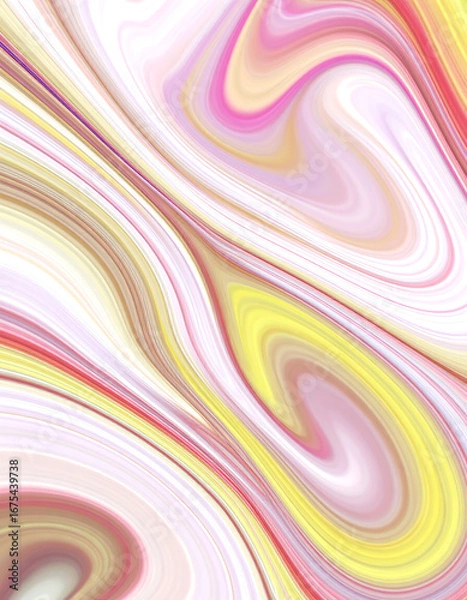 Obraz Abstract swirling colorful design