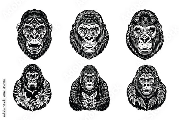 Obraz Beautiful and playful Gorilla