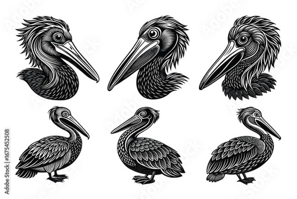 Obraz Beautiful and playful Pelican