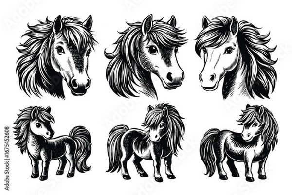 Obraz Beautiful and playful Pony