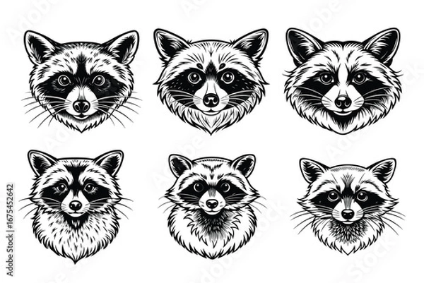Obraz Beautiful and playful Raccoon