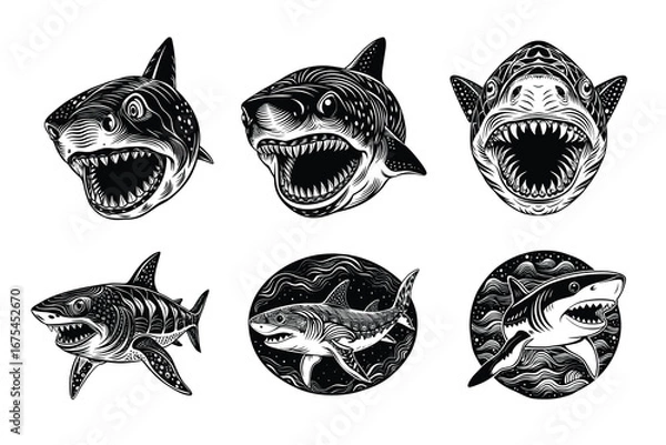 Obraz Beautiful and playful Shark