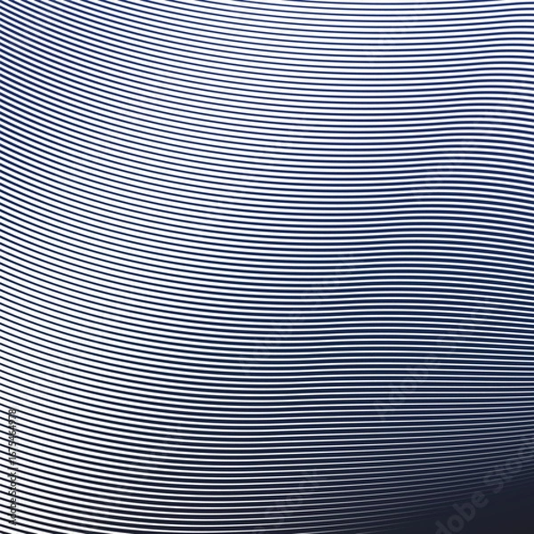 Obraz Dark blue stripes line abstract background vector illustration modern design