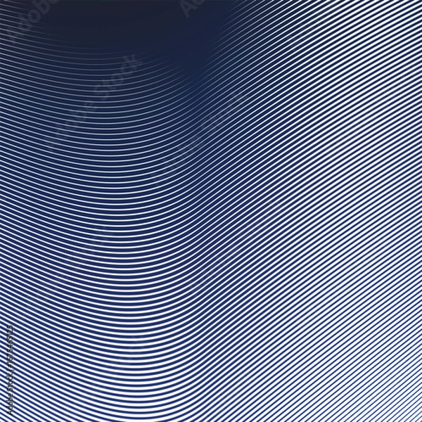 Obraz Dark blue stripes line abstract background vector illustration modern design