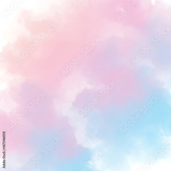 Fototapeta パステル雲海の夢