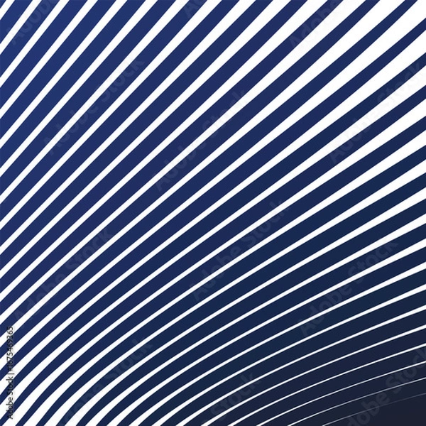 Obraz Dark blue stripes line abstract background vector illustration modern design