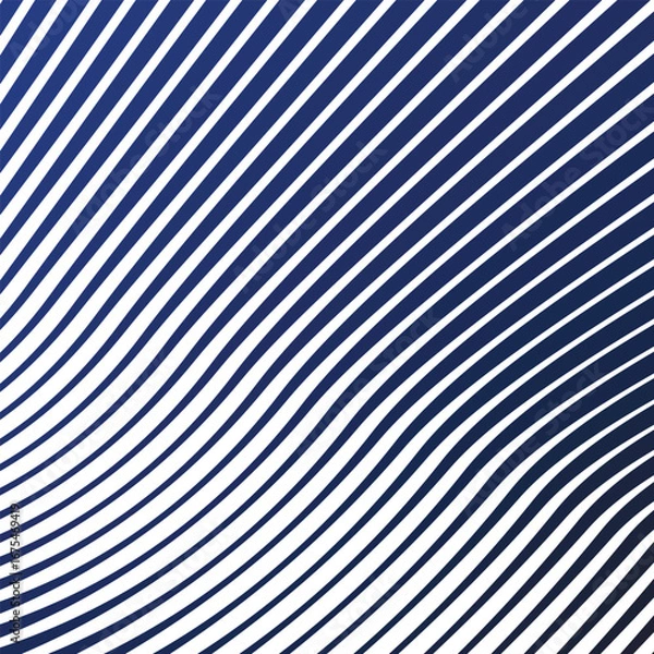 Obraz Dark blue stripes line abstract background vector illustration modern design
