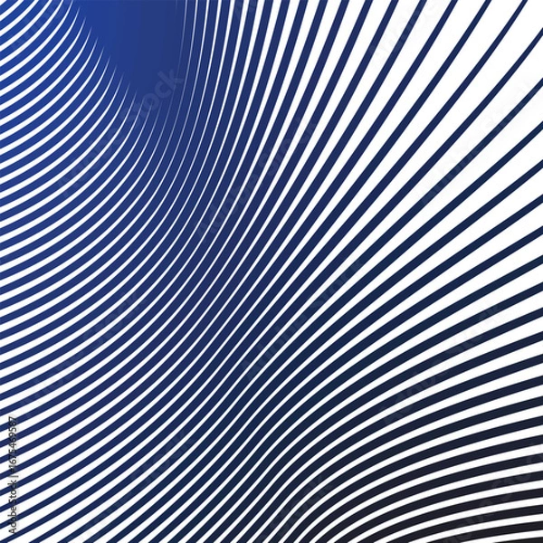 Obraz Dark blue stripes line abstract background vector illustration modern design