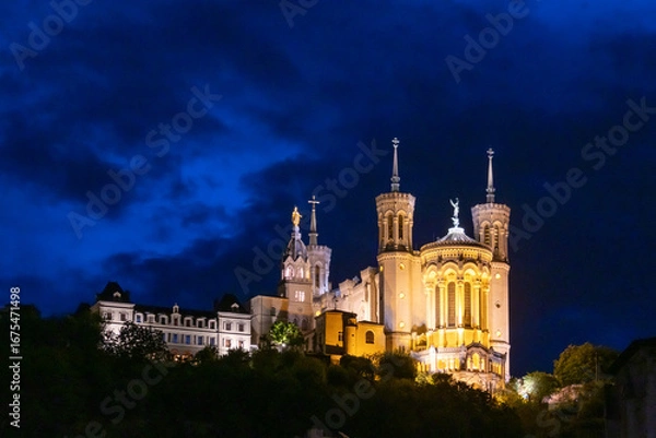 Obraz Basilique Notre-Dame de Fourvière