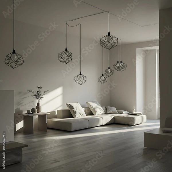 Fototapeta 光と影の幾何学