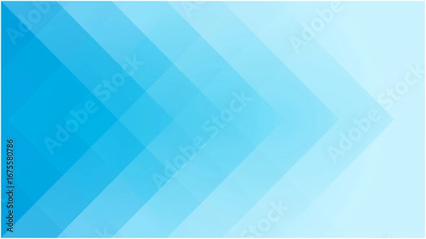 Obraz 青い矢印の抽象的な背景素材（シンプル・モダン・クール）、ベクター