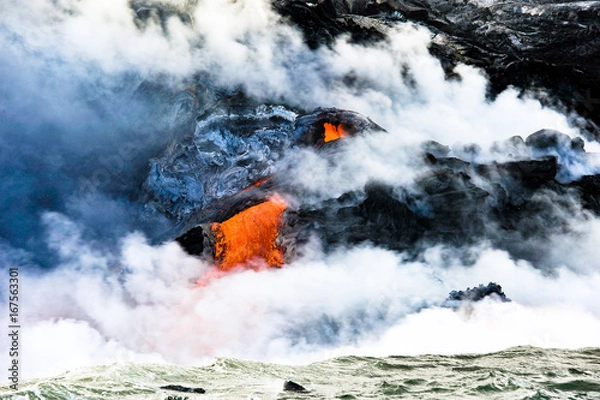 Obraz Lava in water.