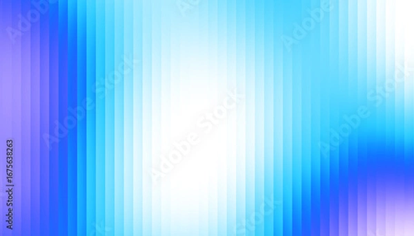 Fototapeta Fractal Glass Gradient Texture. Reed vertical lines patterned glass, overlay with transparent background. Universal blue black background stylish gradient